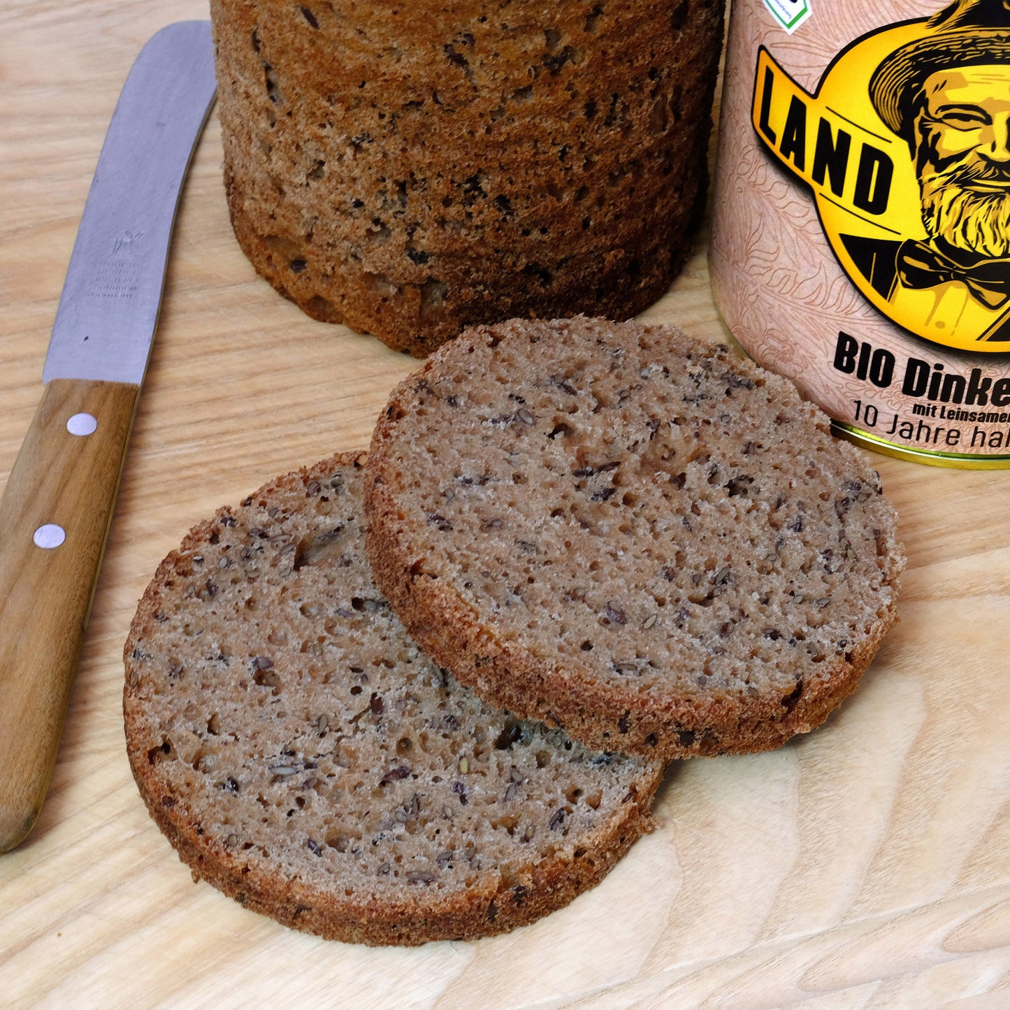 Demeter BIO Probierpaket: 2x Feines Roggenbrot - 2x Dinkelbrot - 2x Urkornbrot
