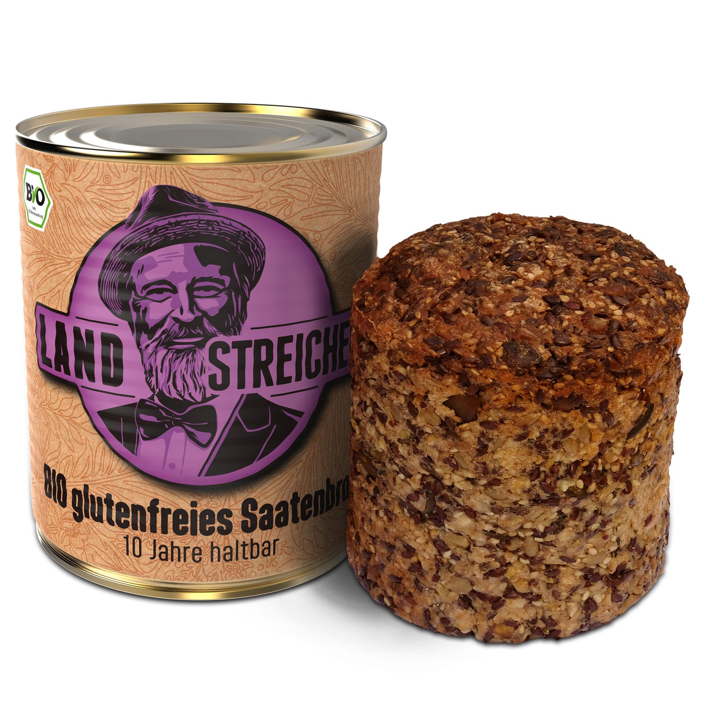 6 x BIO Saatenbrot glutenfrei | ca. 600g