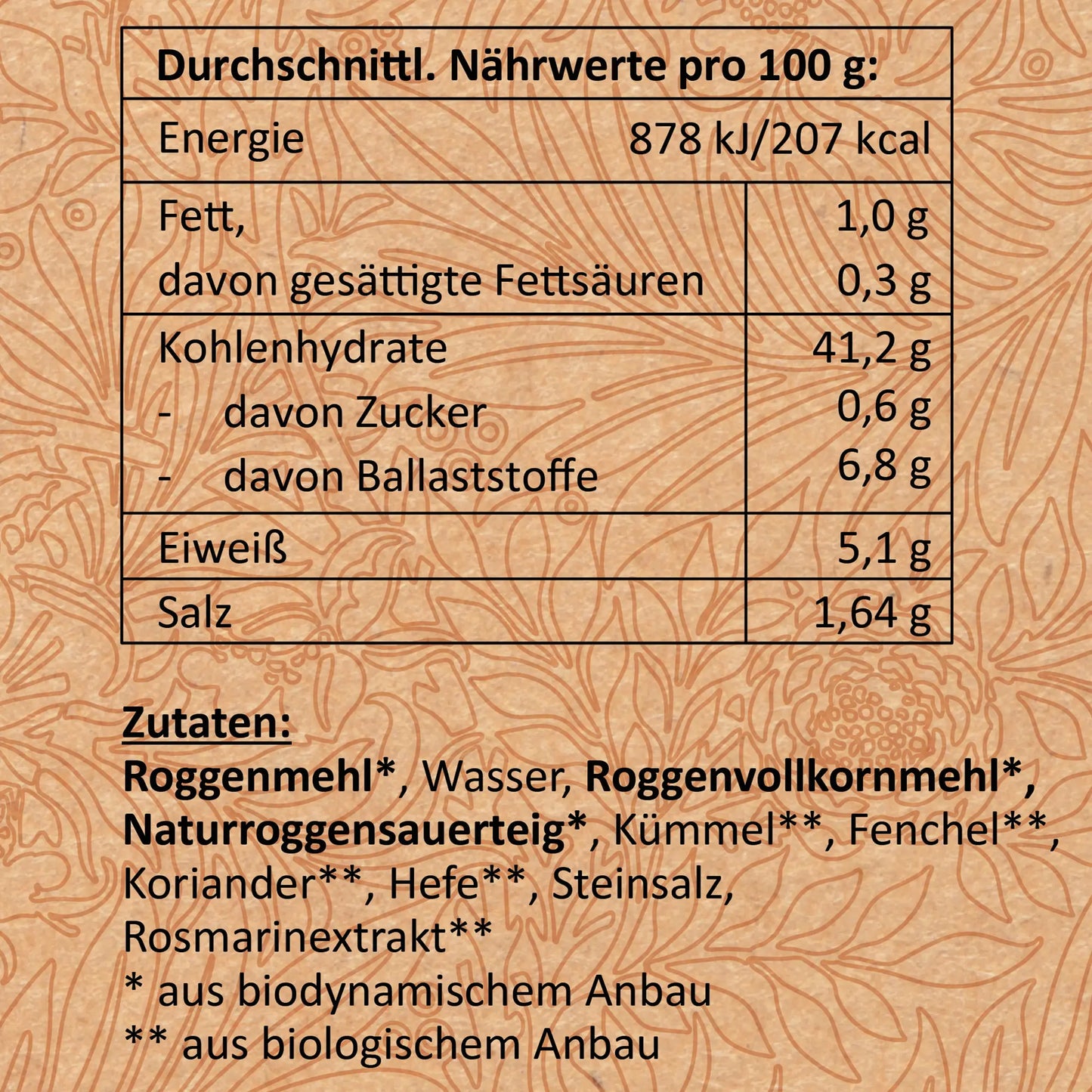 6x Demeter BIO Frankenlaib (Gewürzbrot) | ca. 400g je Dose