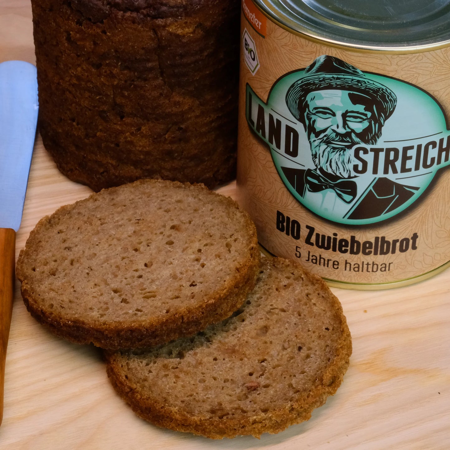 6x Demeter BIO Zwiebelbrot | ca. 400g je Dose