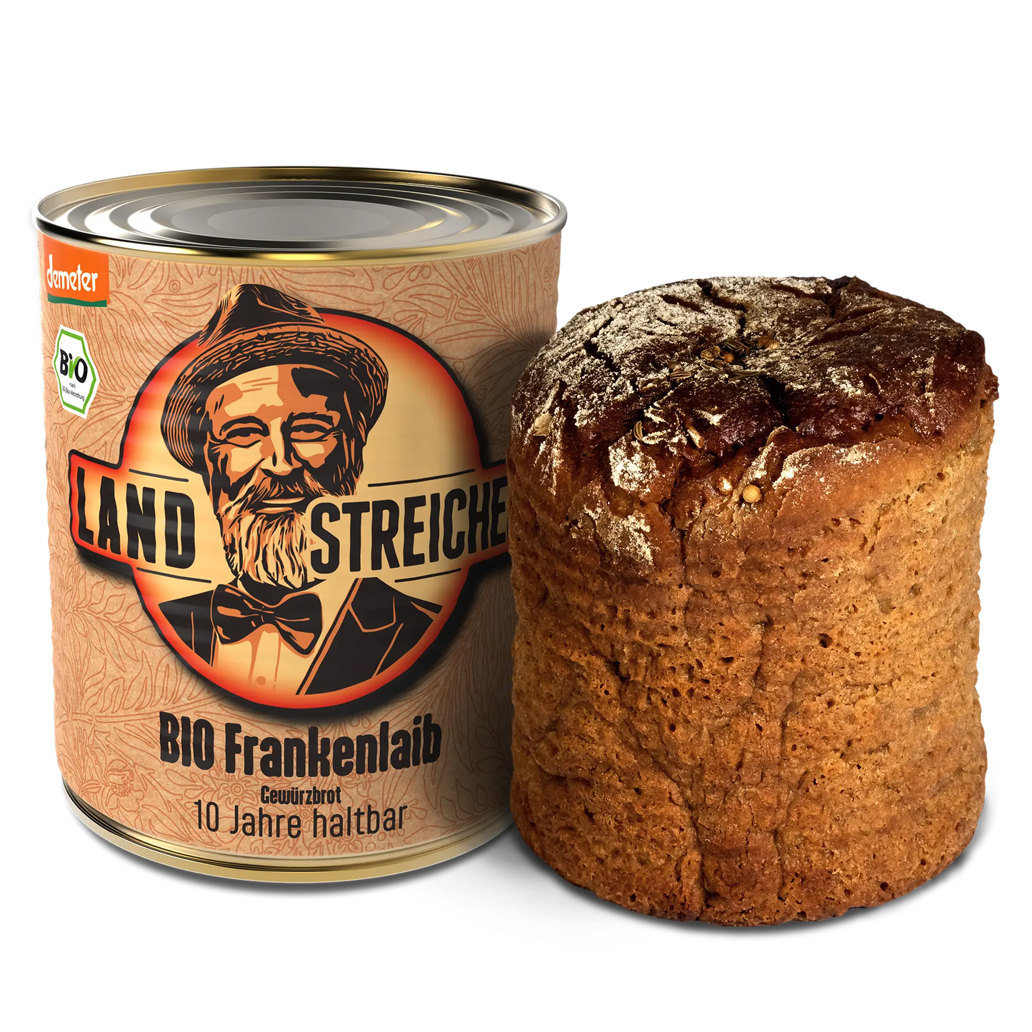 6x Demeter BIO Frankenlaib (Gewürzbrot) | ca. 400g je Dose