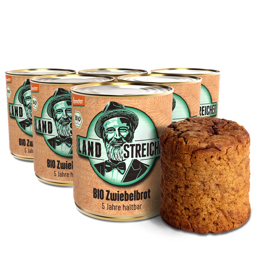 6x Demeter BIO Zwiebelbrot | ca. 400g je Dose