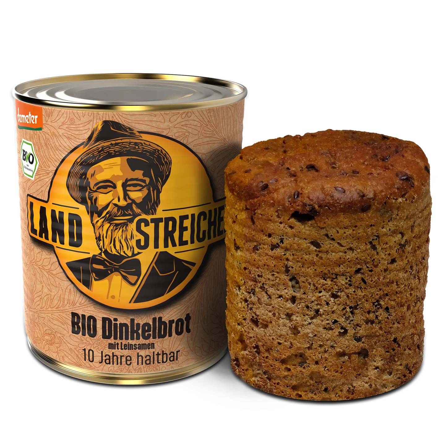 6 x Demeter BIO Dinkelbrot | ca. 400g je Dose