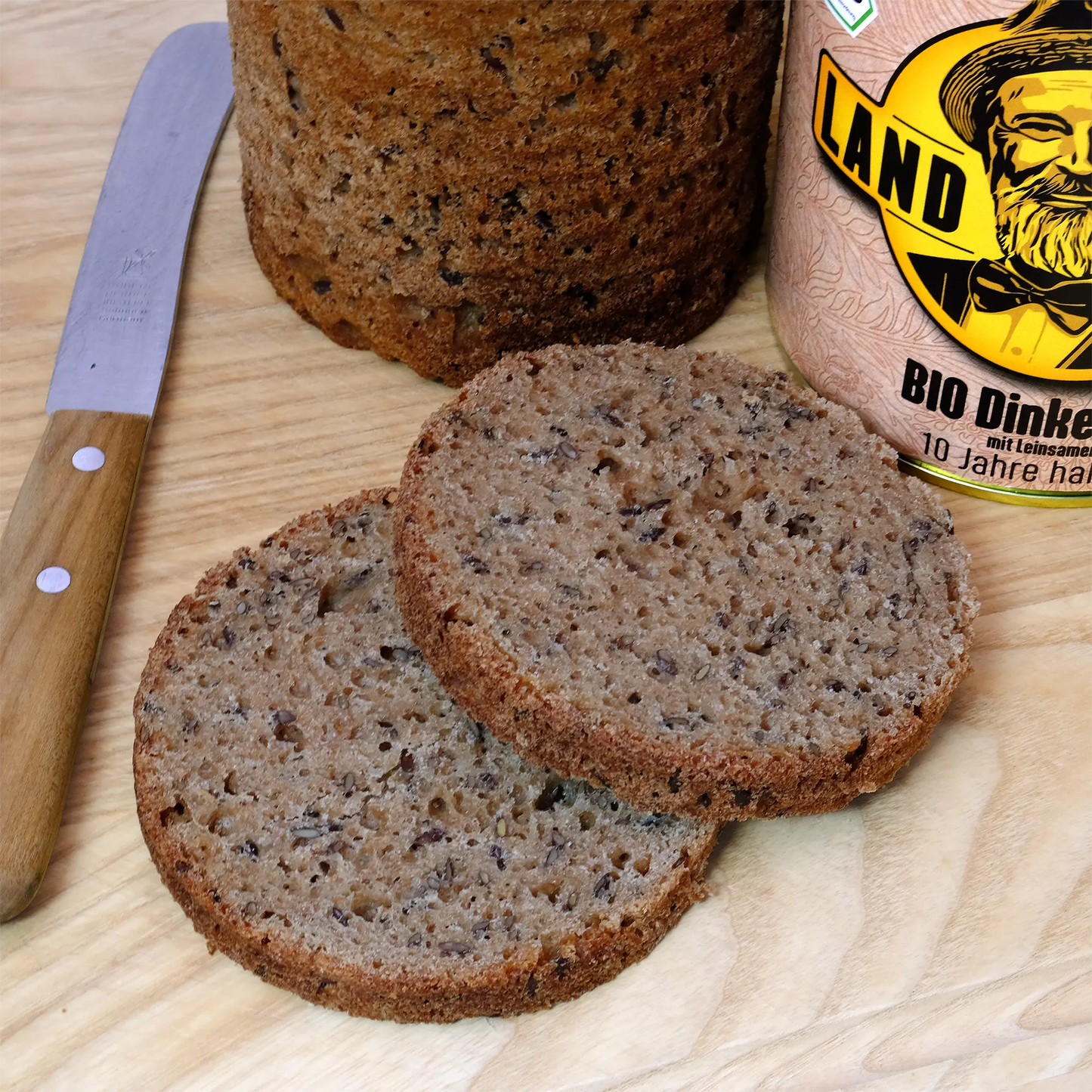 6 x Demeter BIO Dinkelbrot | ca. 400g je Dose