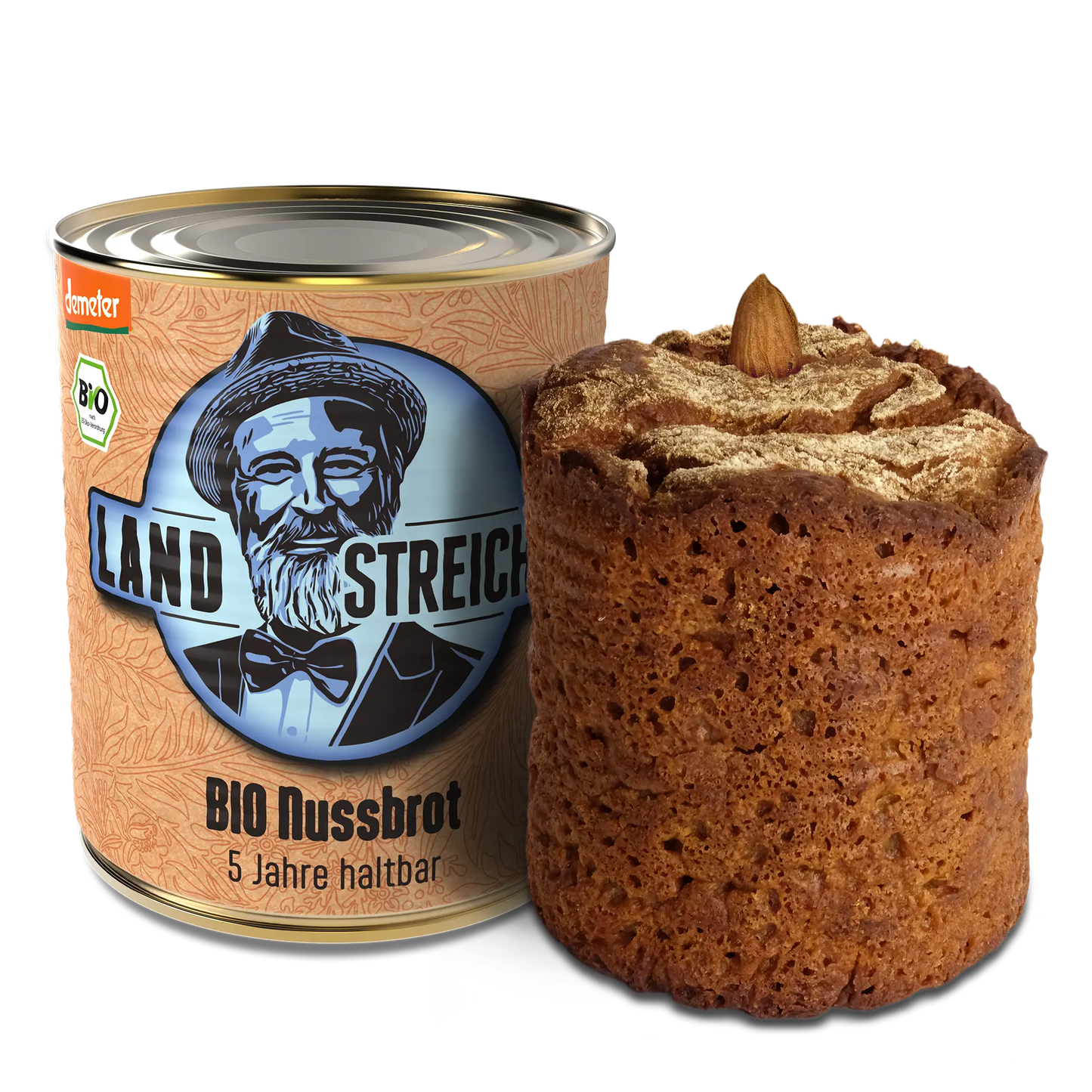 6x Demeter BIO Nussbrot | ca. 400g je Dose